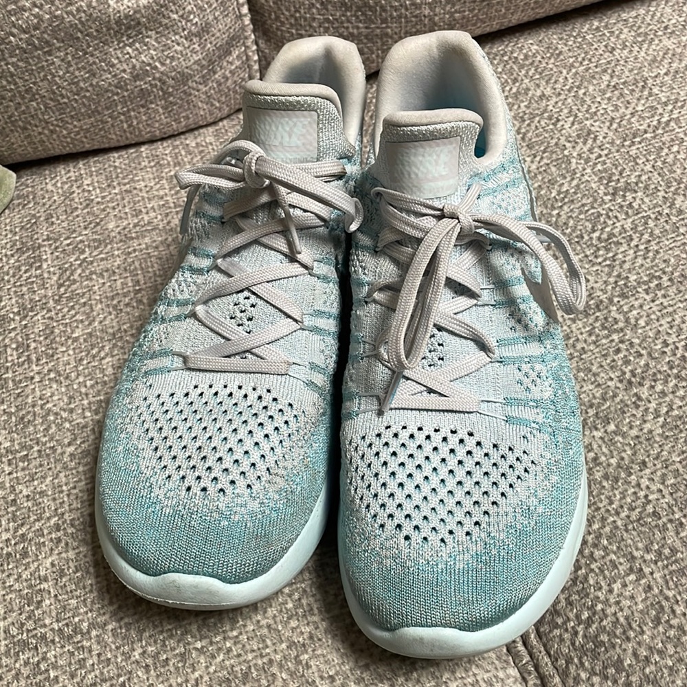 Light Blue Lunarepic Flyknit Sneakers